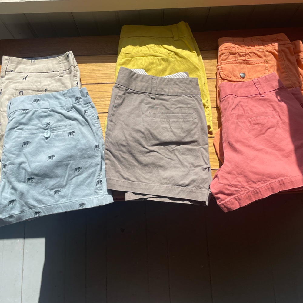 WOMENS lot of medium khaki style shorts